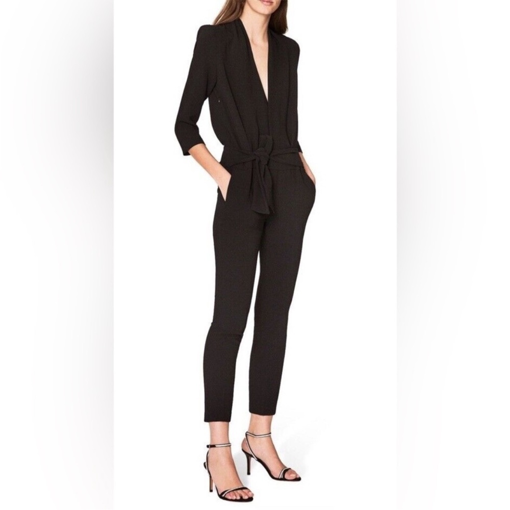 Ba&sh Cycy Tie Waist Jumpsuit
